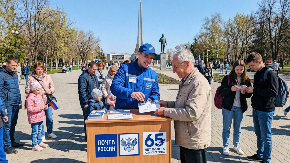 В Саратове выпустят марку к 65-летию полёта Гагарина
