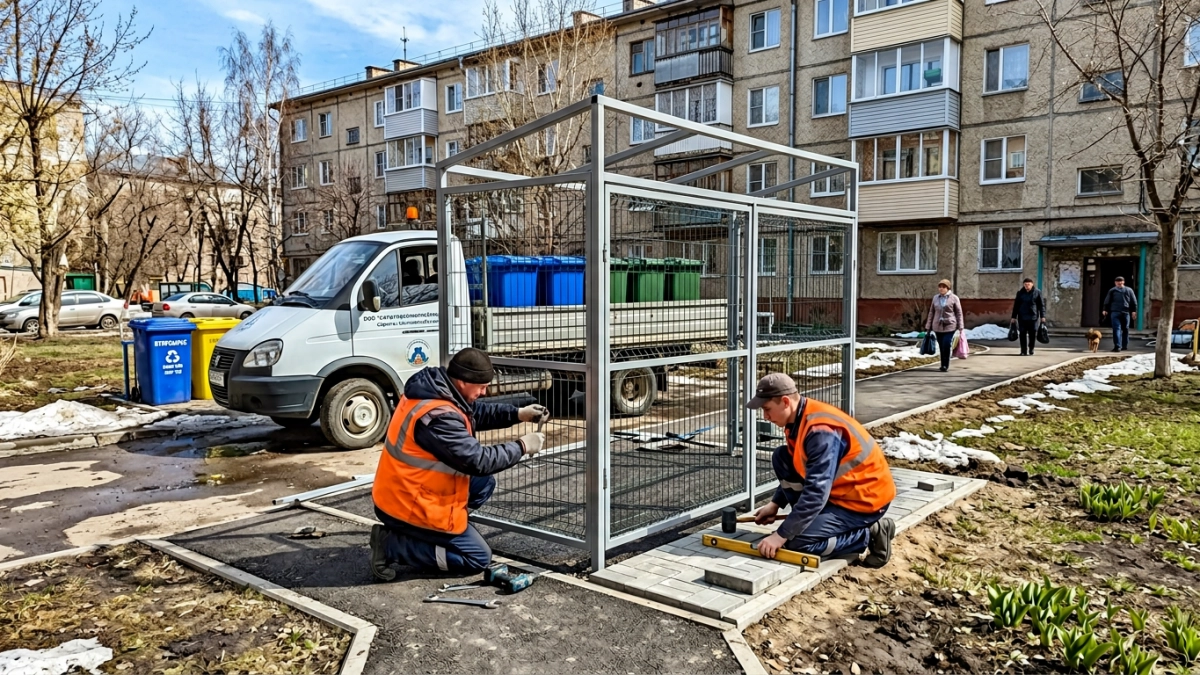 В Саратове появятся более 200 новых площадок для мусора: Гагаринский район в приоритете