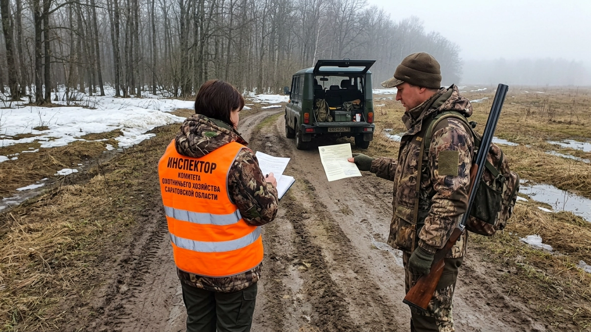109 нарушений правил охоты выявили в Саратовской области с начала сезона