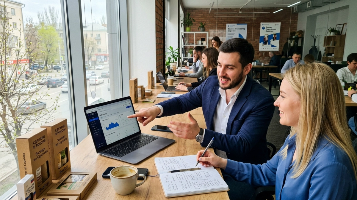 Саратовская область переведёт экспортную поддержку в онлайн до конца 2026 года