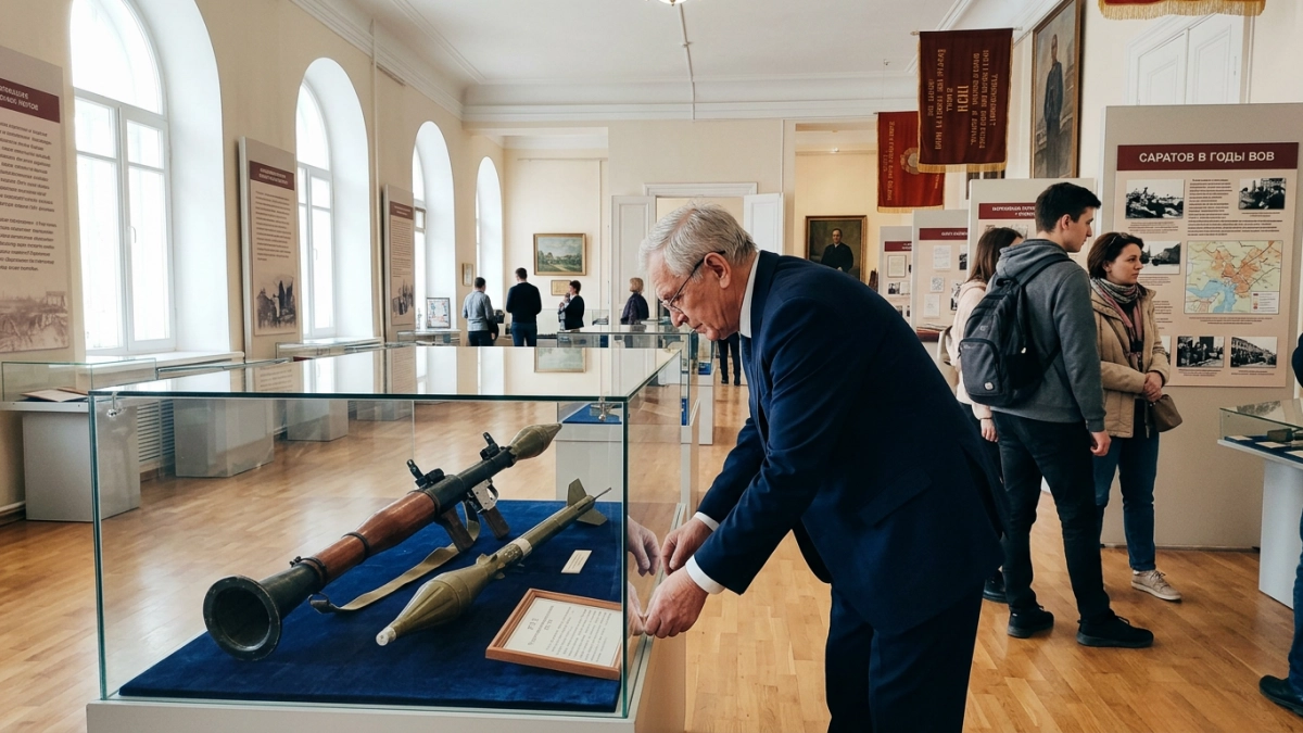 РПГ-7 с историей замены устаревшего оружия передали в музей Саратова