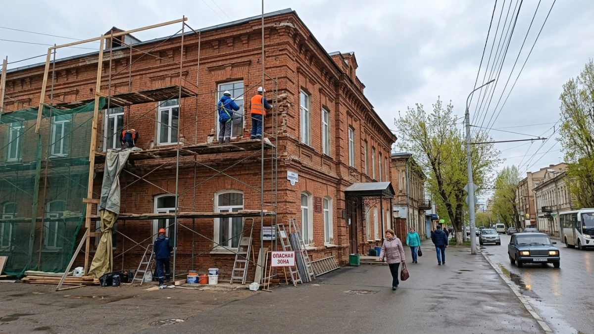 Реставрация бывшей саратовской школы подорожала до 760 млн рублей — объявлен третий этап