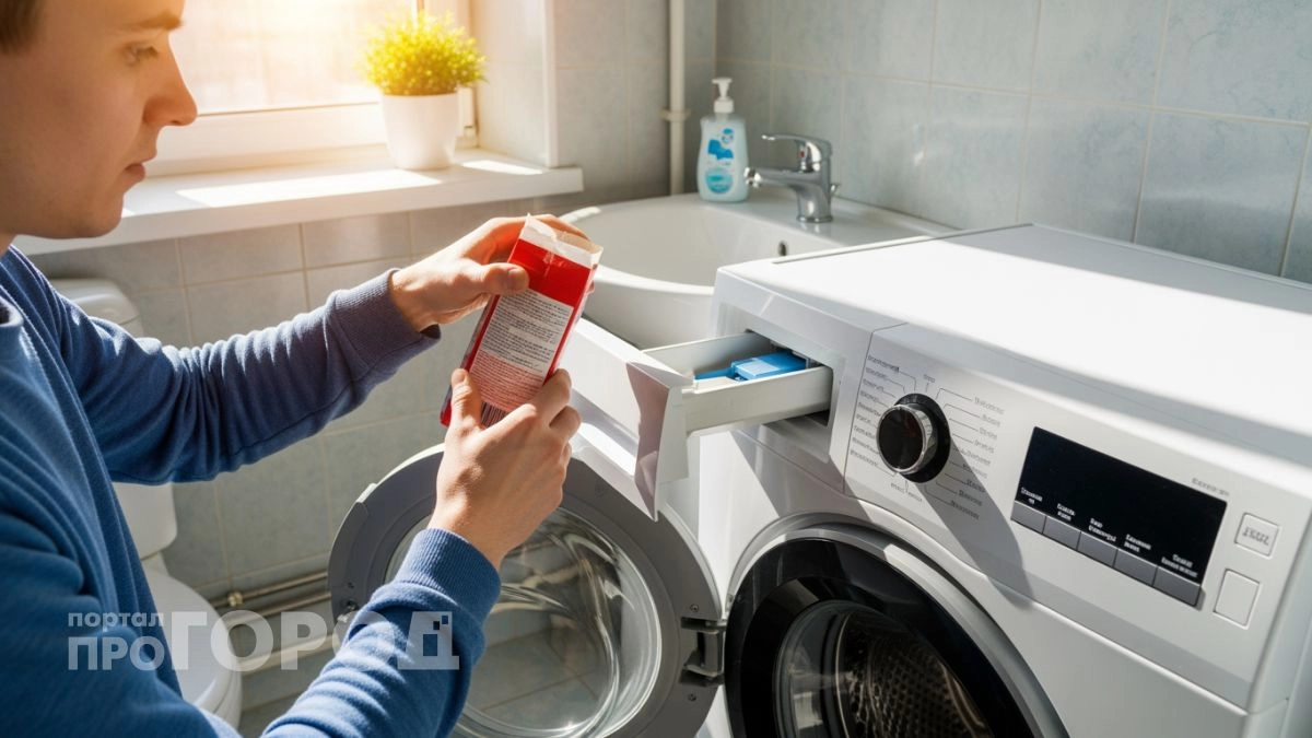 Секрет чистого белья раскрыт: мастер показал куда на самом деле нужно засыпать порошок чтобы убрать запах