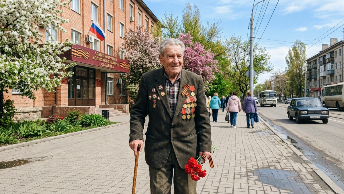 Саратовские ветераны ВОВ получат по 10 тысяч рублей ко Дню Победы