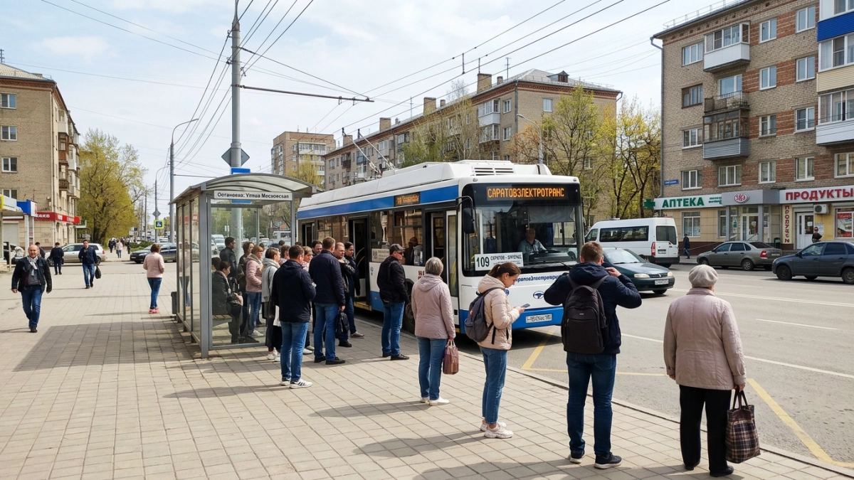 Проезд на саратовском троллейбусе №109 подорожает с 15 апреля