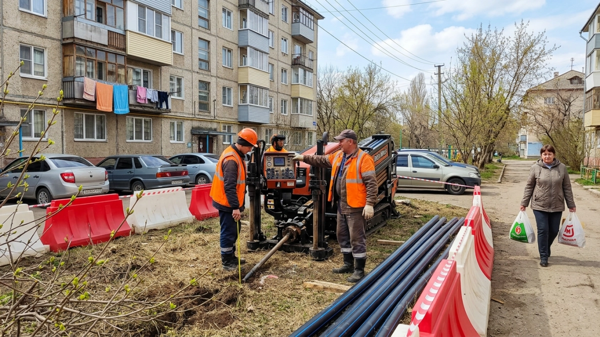 80 км аварийных сетей обновят в 17 городах Саратовской области