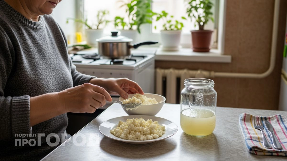 Больше не трачусь на магазинный творог: просто замораживаю кефир и получаю нежный продукт за копейки без плиты