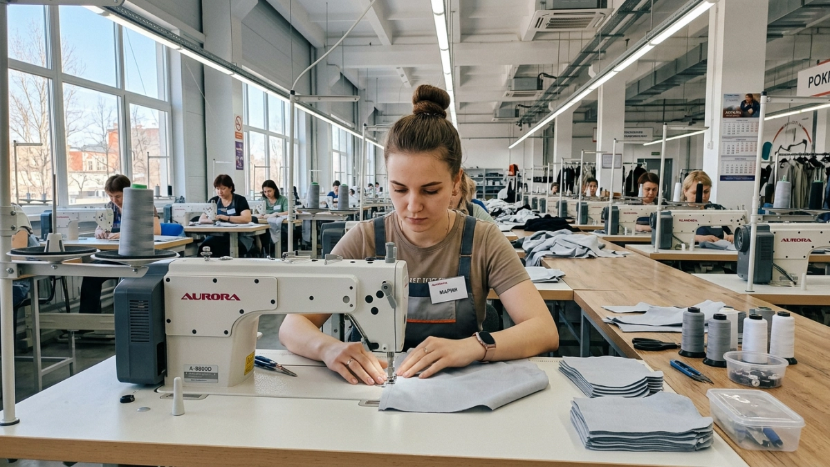 Зарплата швей в Саратовской области выросла до 100 тысяч рублей