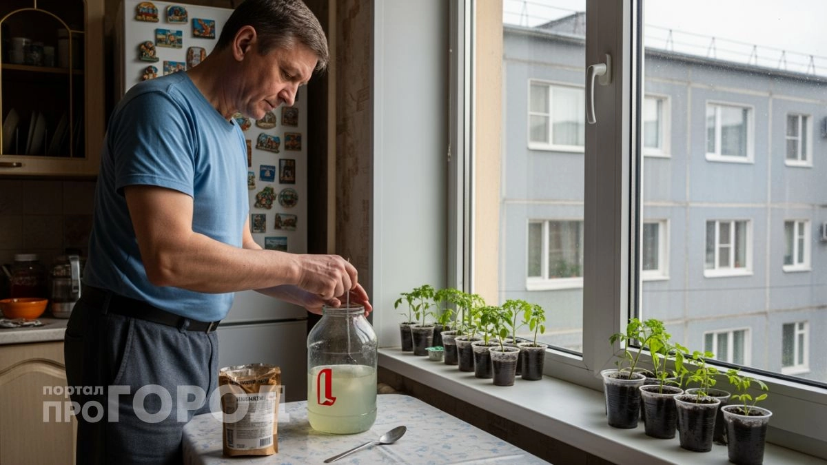 Забудьте про обычный полив: этот доступный домашний состав заставляет рассаду томатов расти как на дрожжах