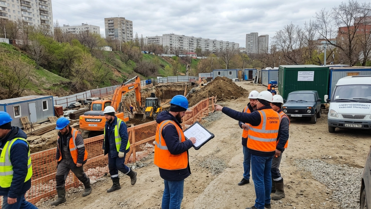В Саратове строят уникальные очистные сооружения для защиты Волги
