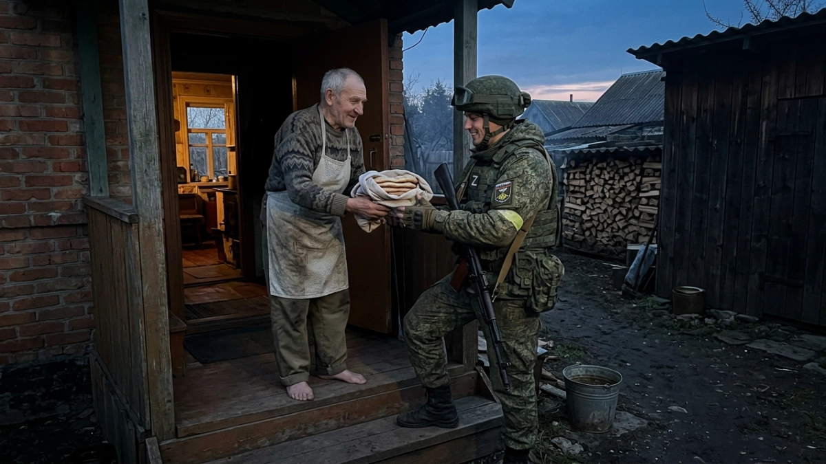 Житель Красноармейска недели готовил еду для бойцов и спас троих раненых