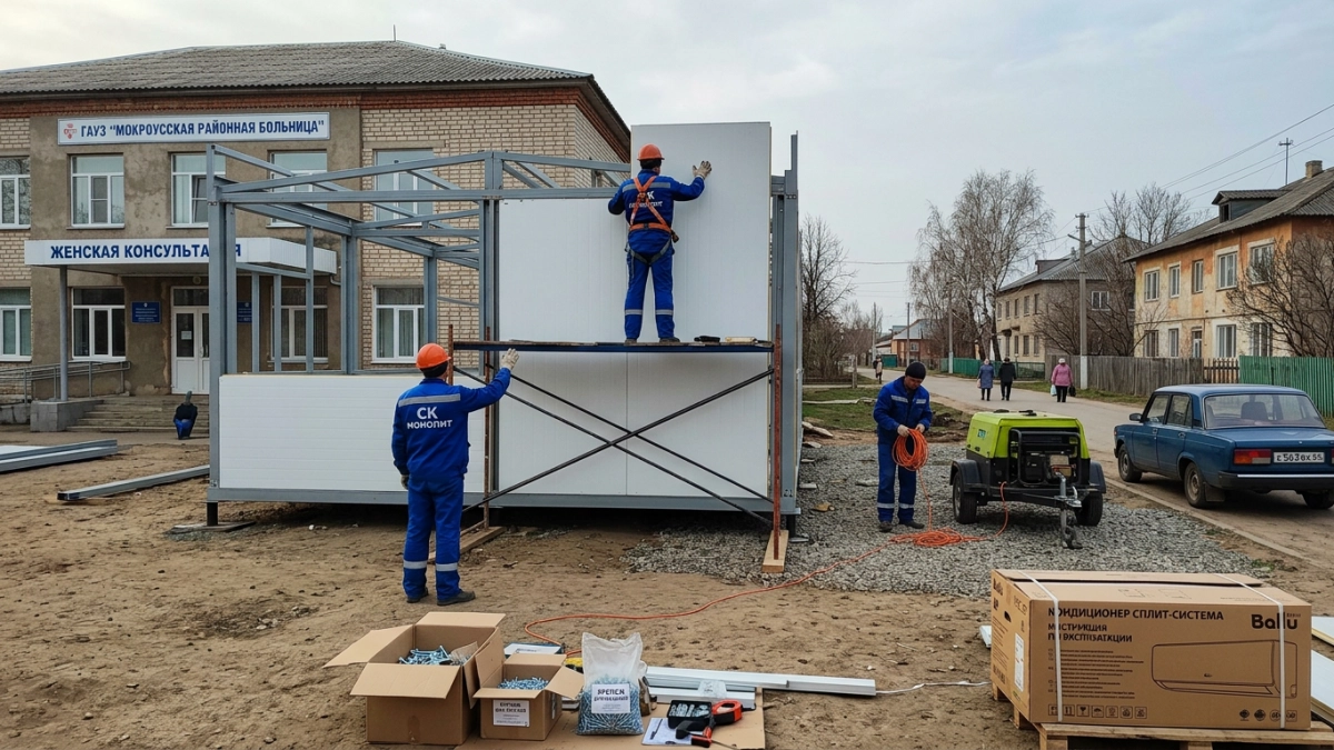 В Саратовской области к лету построят модульную женскую консультацию за 58 миллионов