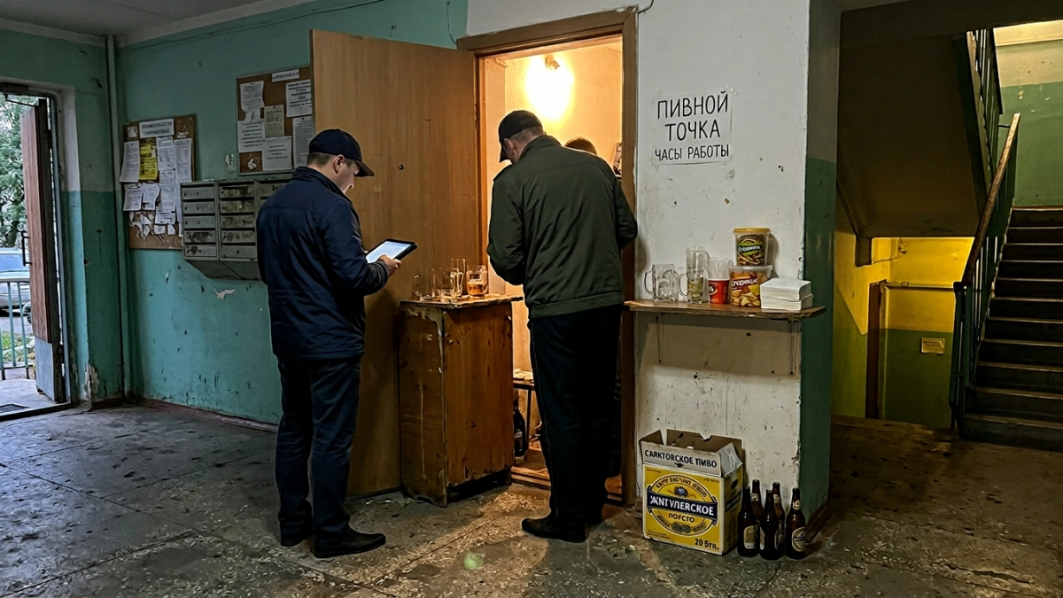 В Саратове накрыли сеть пивных точек в жилых домах