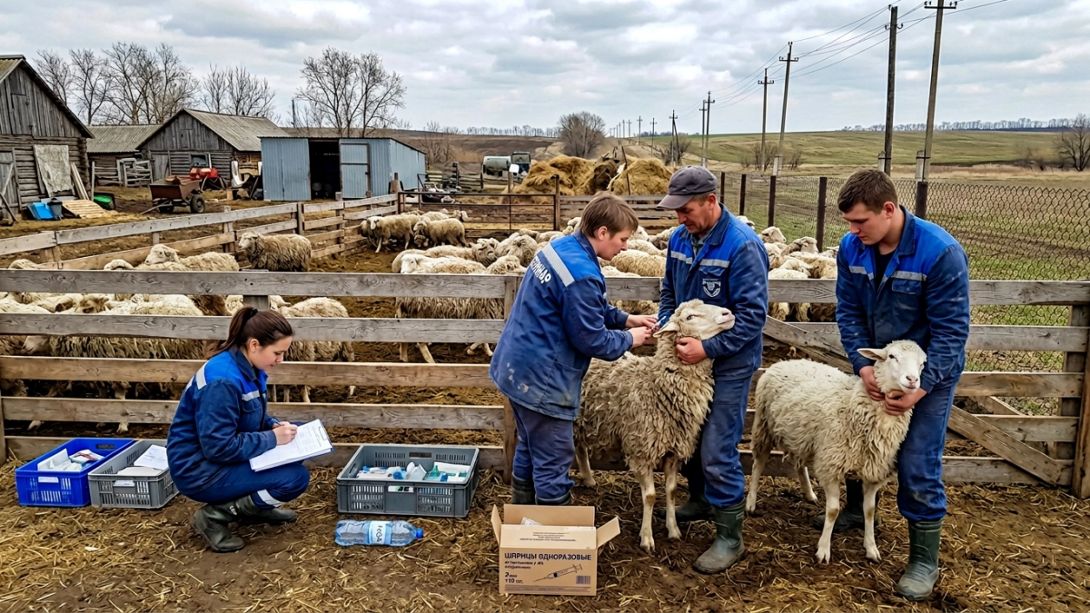 В Саратовской области за квартал вакцинировали свыше 12 миллионов птиц и скот