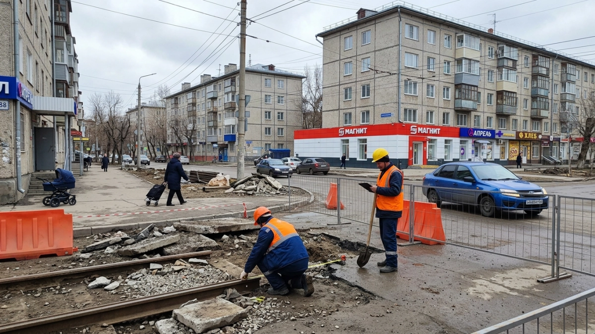 Перекрёсток Астраханской и Зарубина закроют на неделю из-за благоустройства