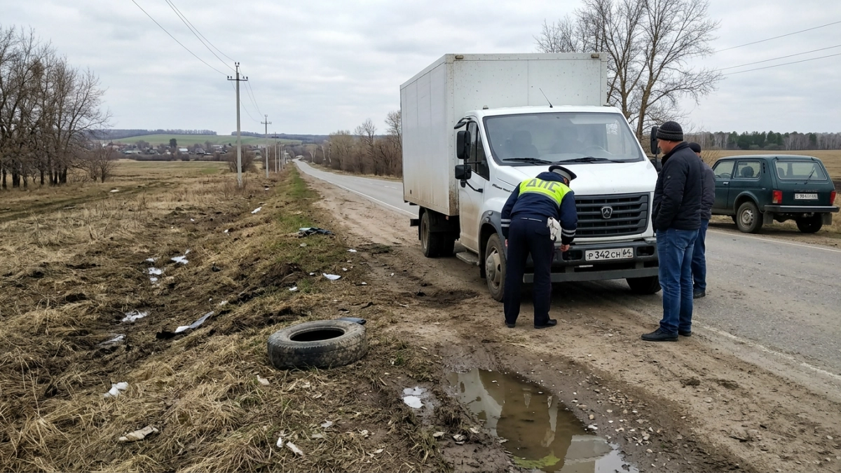 В Хвалынском районе «Нива» сбила двух ремонтников — один погиб