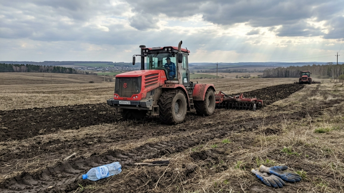 В Озинском районе стартовали весенне-полевые работы: уже обработано 4500 га