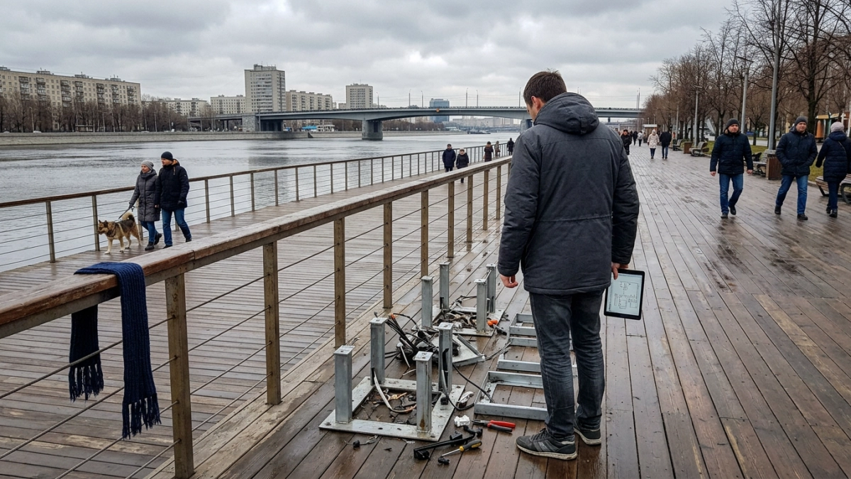 Световые зонтики с саратовской набережной пропали — ИП вернёт 12 млн