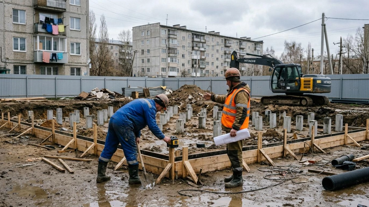 Зал единоборств в Питерском районе строят с третьей попытки за 19,65 млн
