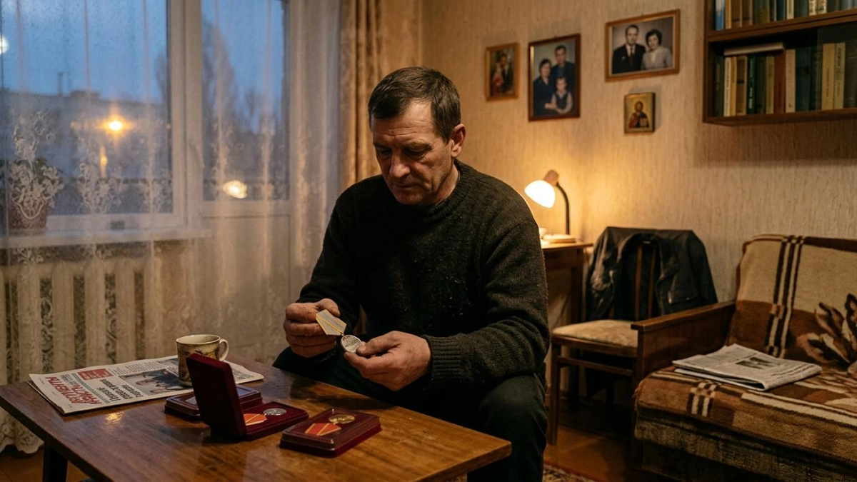 Саратовский ветеран СВО Илья Потлов получил третью боевую награду