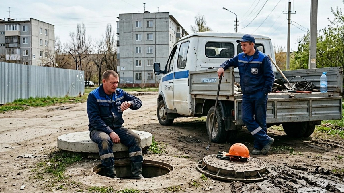 Саратовские коммунальщики тратили лишь 15% рабочего времени на задания