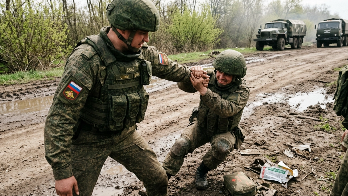 Боец «Слим» из Саратовской области получил медаль «За спасение погибавших»