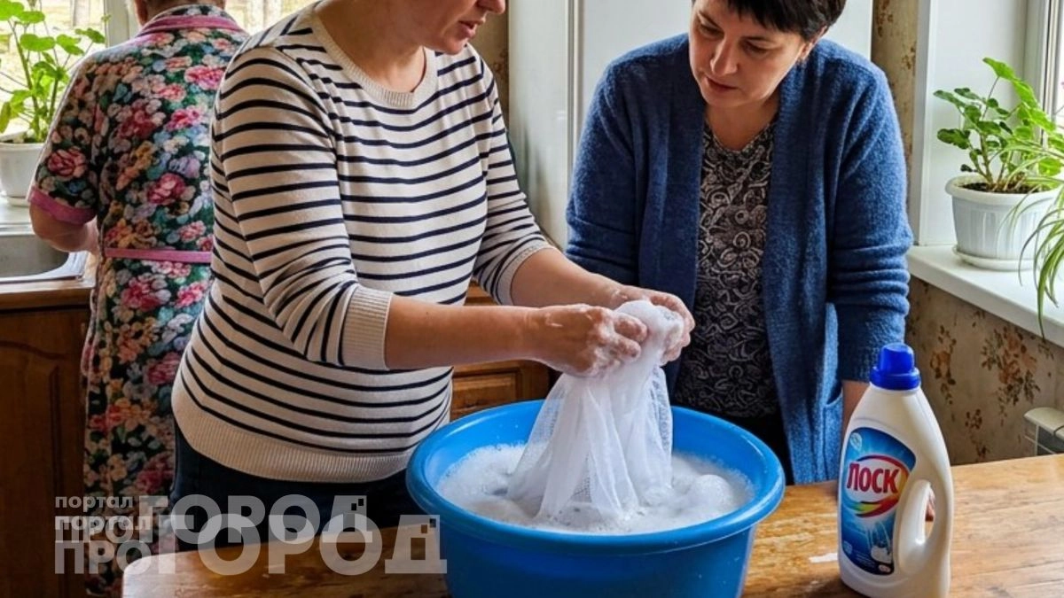 Забудьте про дорогой отбеливатель: тюль станет белоснежным за десять минут благодаря этому простому составу