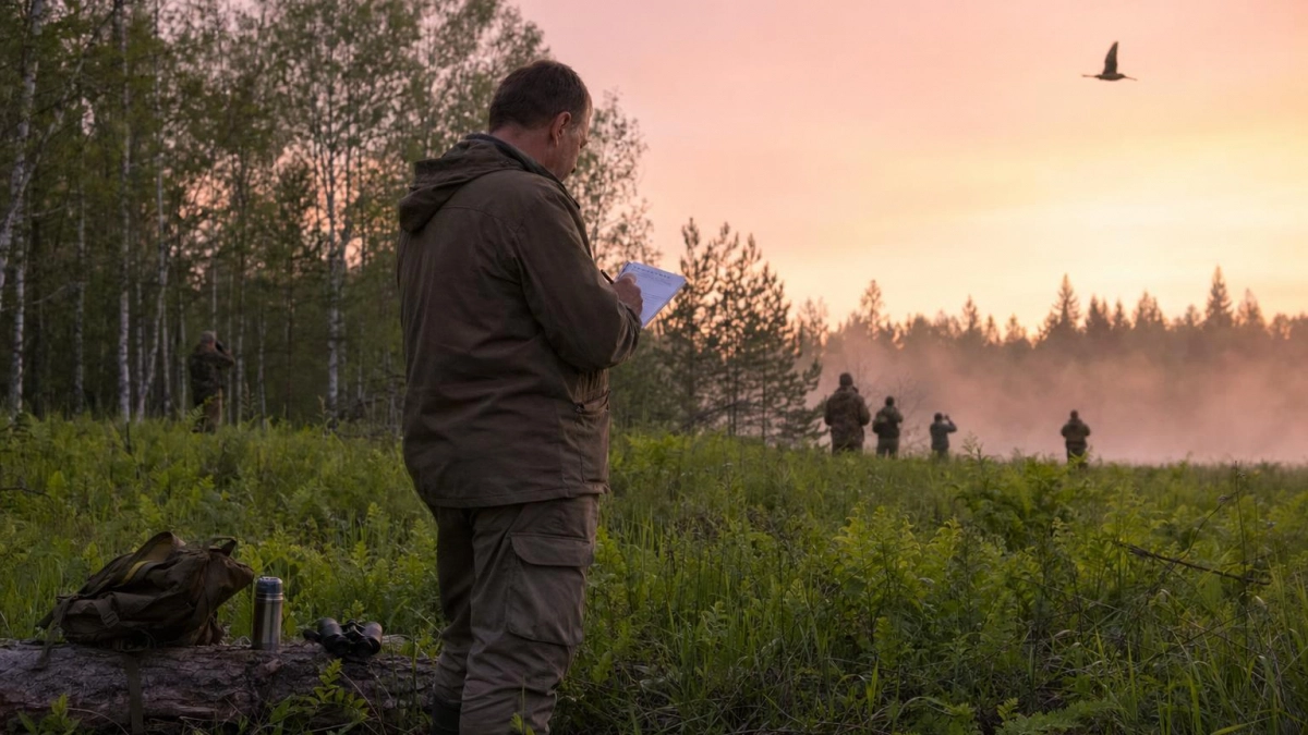 Саратовцев зовут считать вальдшнепов на тяге — с точностью до минуты