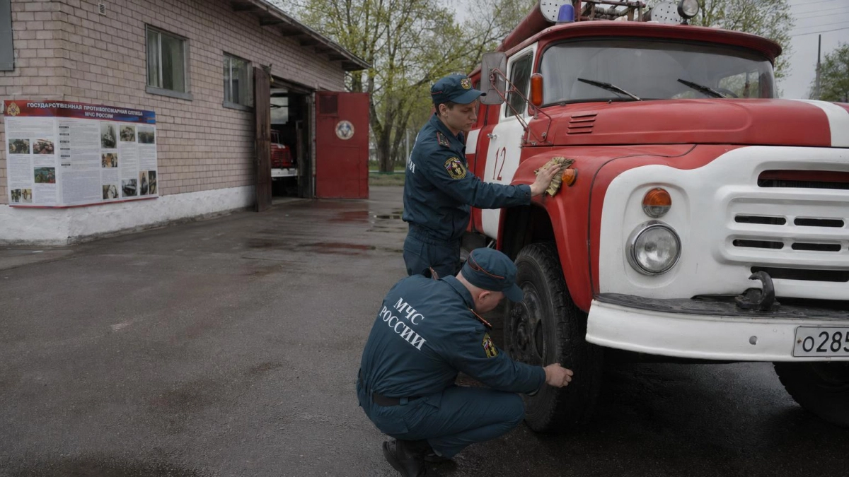 В Балакове открыли памятник и отметили 377-летие пожарной охраны