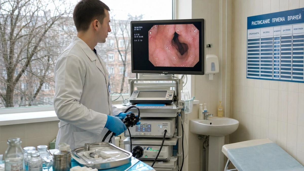 В Энгельсе новый эндоскоп помог провести 372 диагностики с начала года