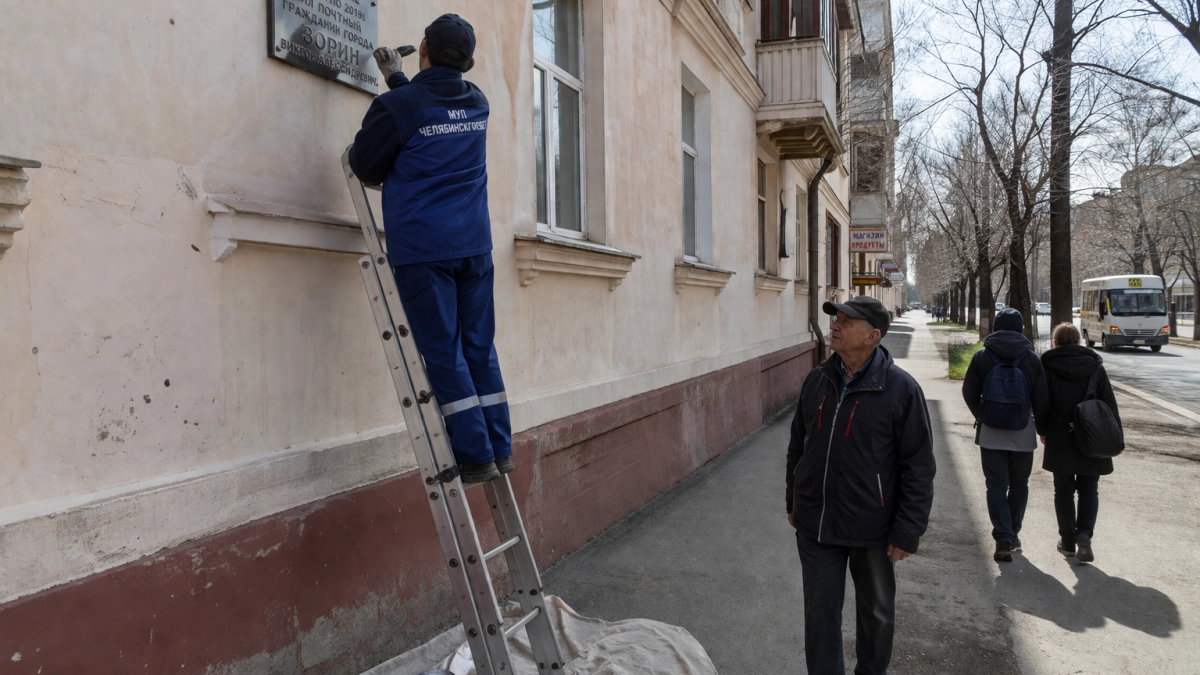 Барельеф автора «Калинки-малинки» перекрасили в Саратове — горожане возмущены