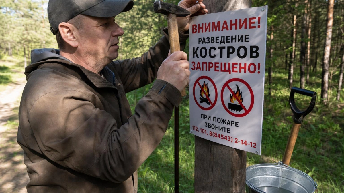 В Саратовской области вводят противопожарный режим до конца октября