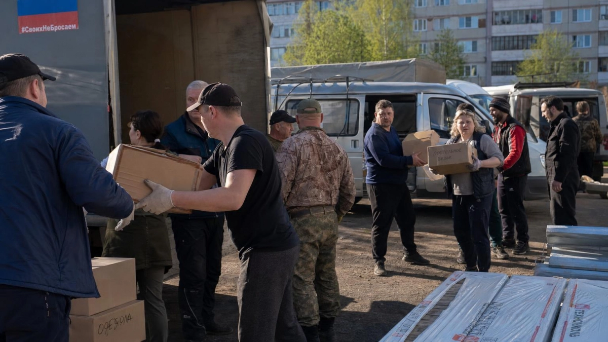 «Боевое братство» Балаково отправило 111-й гуманитарный рейс на Донбасс