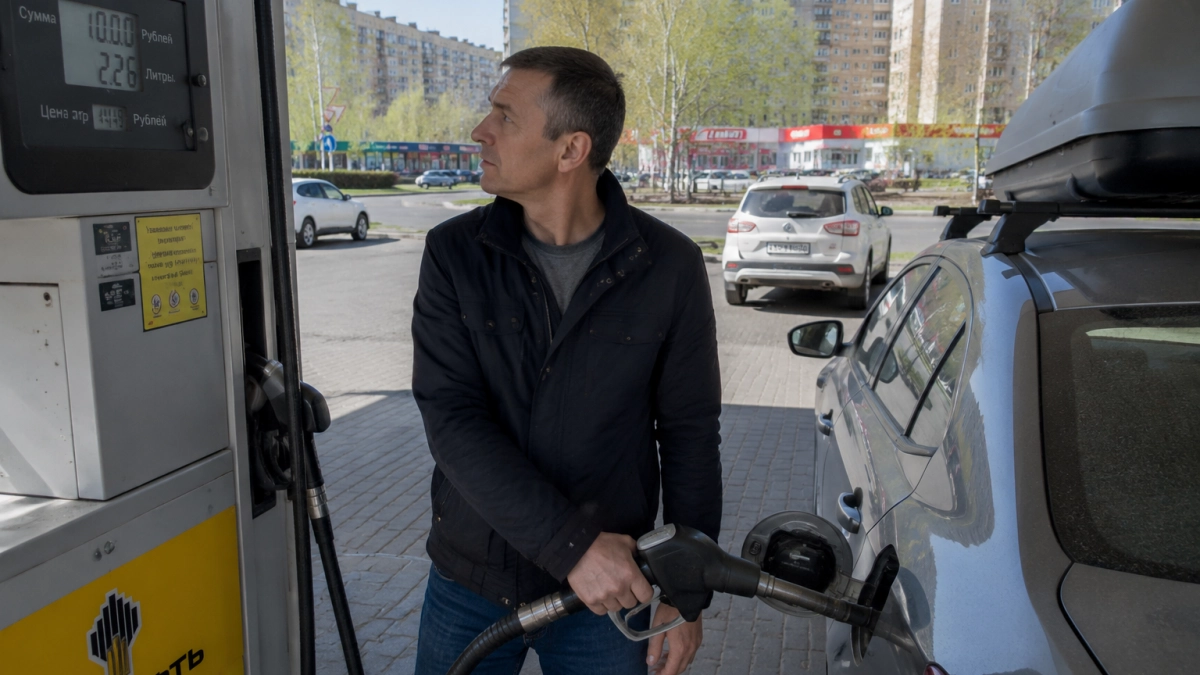 Бензин в Саратове подорожал на 1 копейку за неделю — вторую подряд