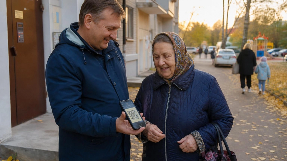 Пенсионеры и многодетные семьи смогут заменить бумажные льготные документы QR-кодом