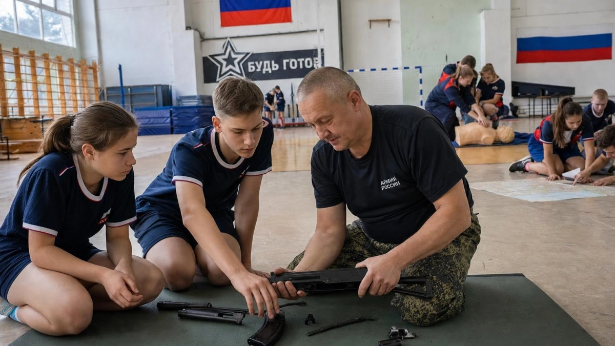 Ветераны СВО обучили саратовских студентов военным навыкам в «Авангарде»