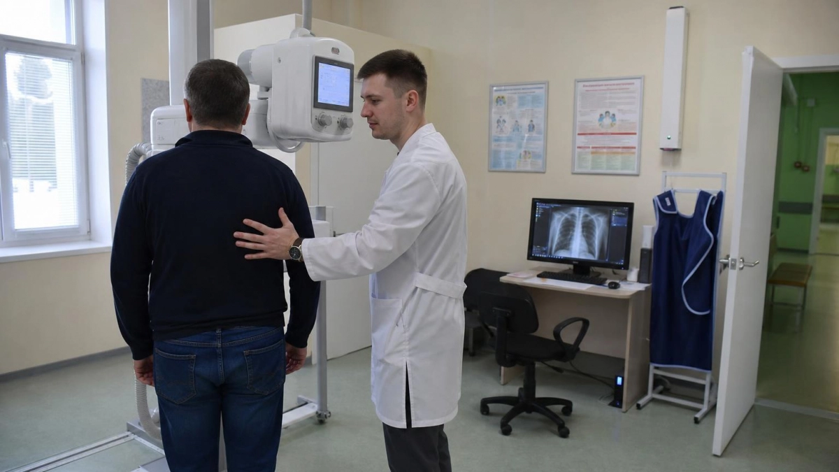 Амбулатория в Красном Текстильщике делает более 300 рентгенов в месяц
