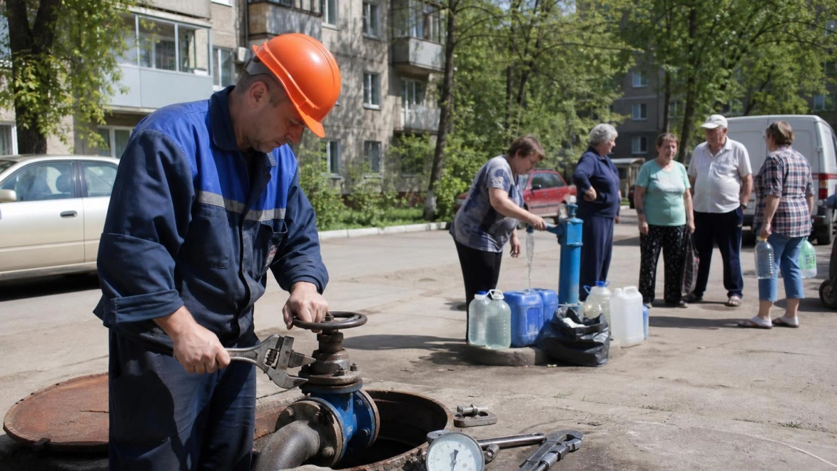 Пять районов Саратова остались без воды: подачу обещают возобновить к 11:00