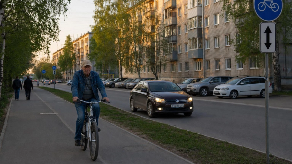 В Балаково «Лада-Калина» сбила 83-летнего велосипедиста — дед госпитализирован
