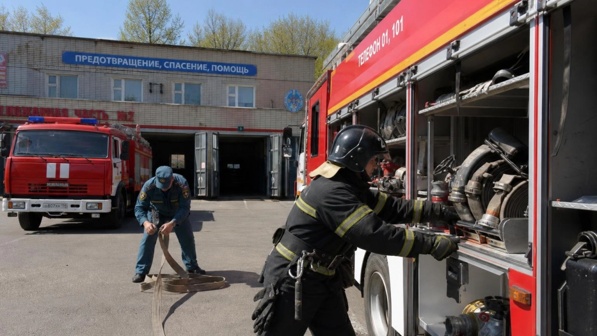 В Саратове за один день сгорели деревянный дом и «Гранд Чероки»