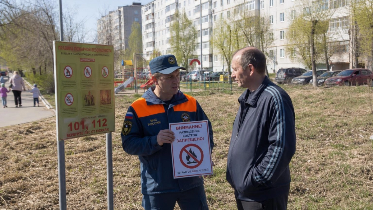 159 палов травы и 67 штрафов: МЧС усиливает контроль в Саратовской области