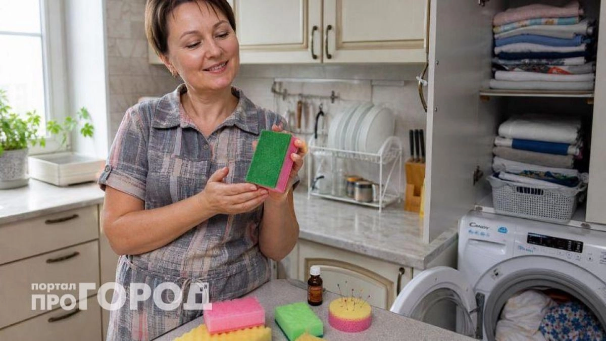 Забудьте про мытье посуды губками: я нашла им пять необычных способов применения для идеальной чистоты дома