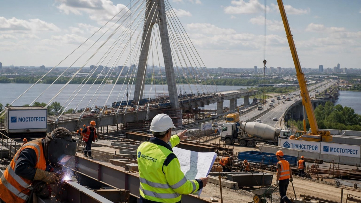 Вантовый мост через Волгу под Саратовом сдадут в конце 2027 года