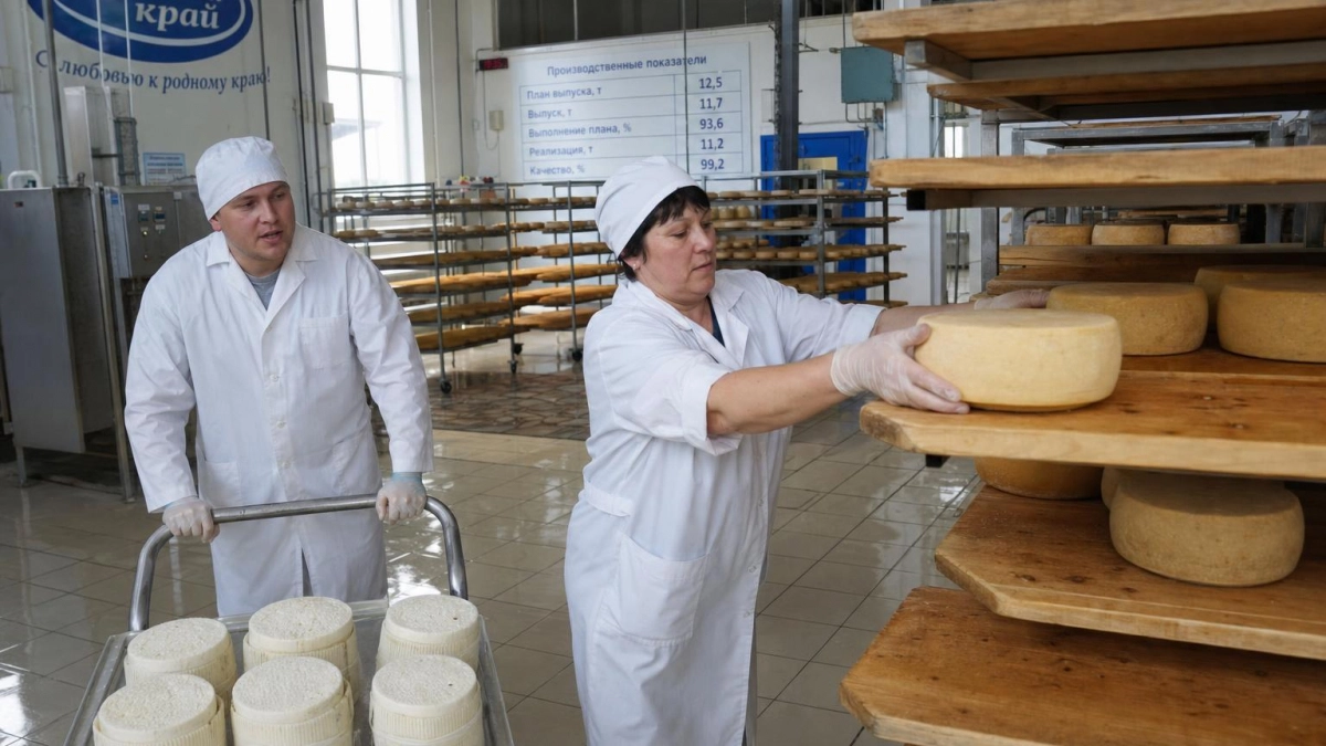 Производство сыров в Саратовской области выросло на 70% за квартал