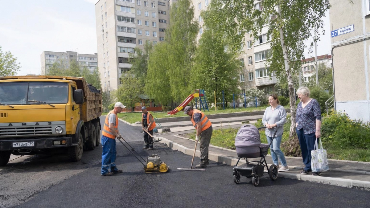 На ремонт дворов Шуровой горы выделили 45 млн рублей