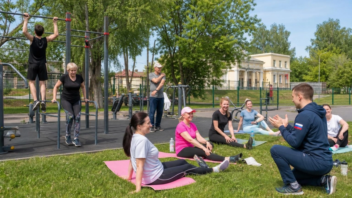 В Саратове запустили бесплатные летние тренировки на шести новых площадках
