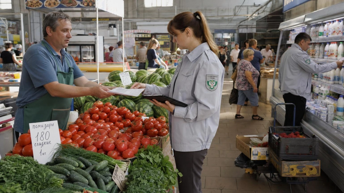Саратовские ветеринары сняли с продажи почти 6 тонн овощей и опасное молоко