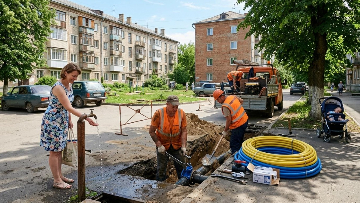 Саратовводоканал завершил замену труб на трёх улицах — когда дадут воду