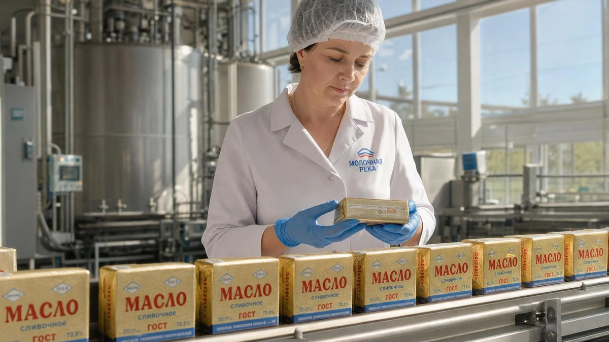 Производство сливочного масла в Саратовской области выросло на 40% за квартал