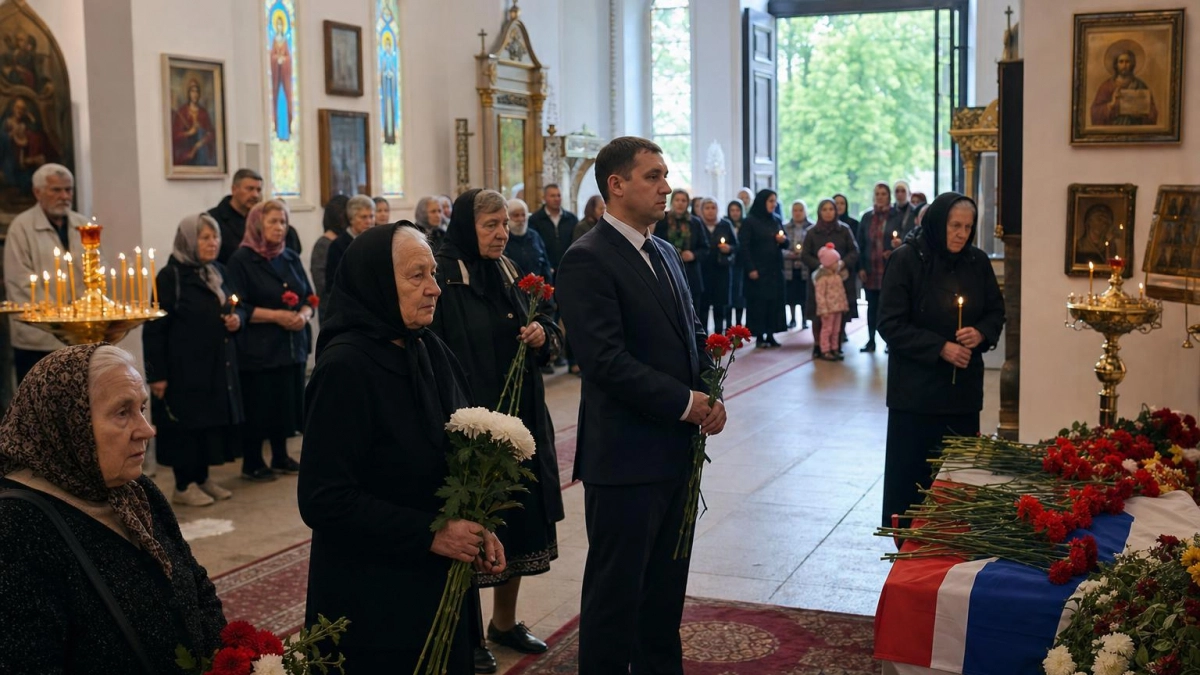 В Балакове простятся с погибшим на СВО Станиславом Ведениным